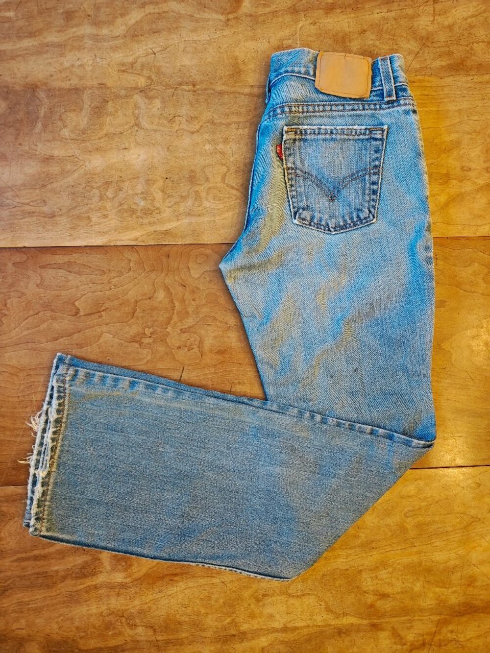 Levi's Light Blue Boot Cut Jeans